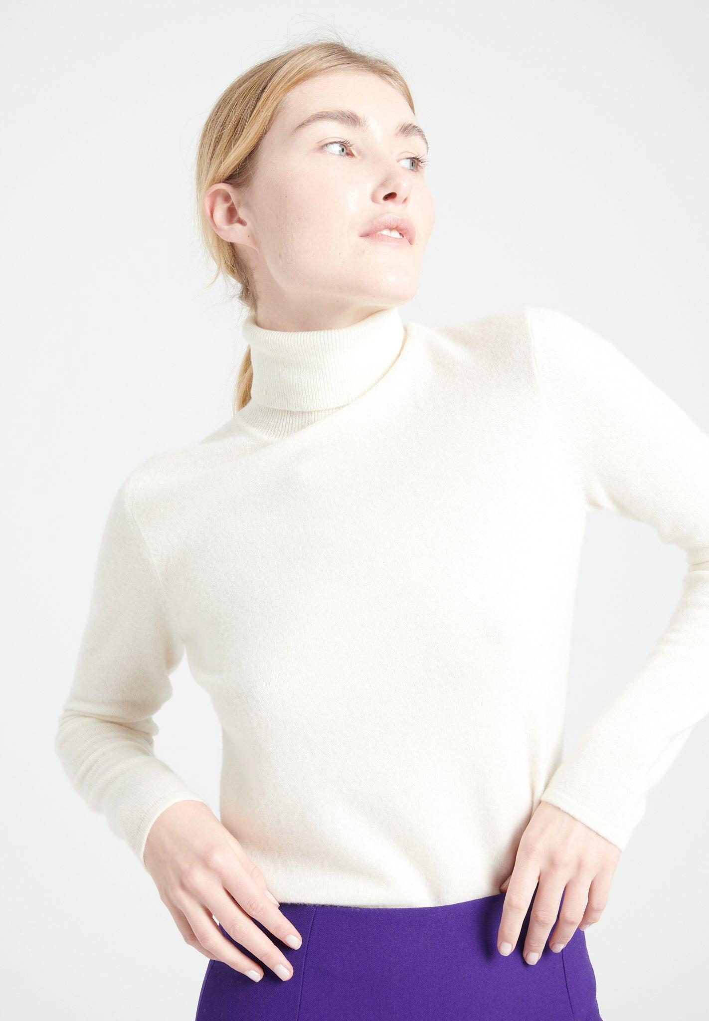 Studio Cashmere8  LILLY 3 Maglia dolcevita - 100% cashmere 