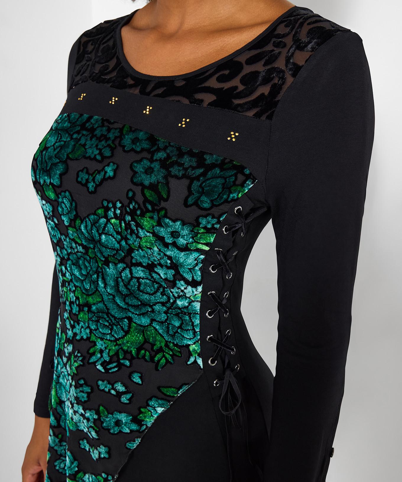 Joe Browns Tunica in jersey devoré  