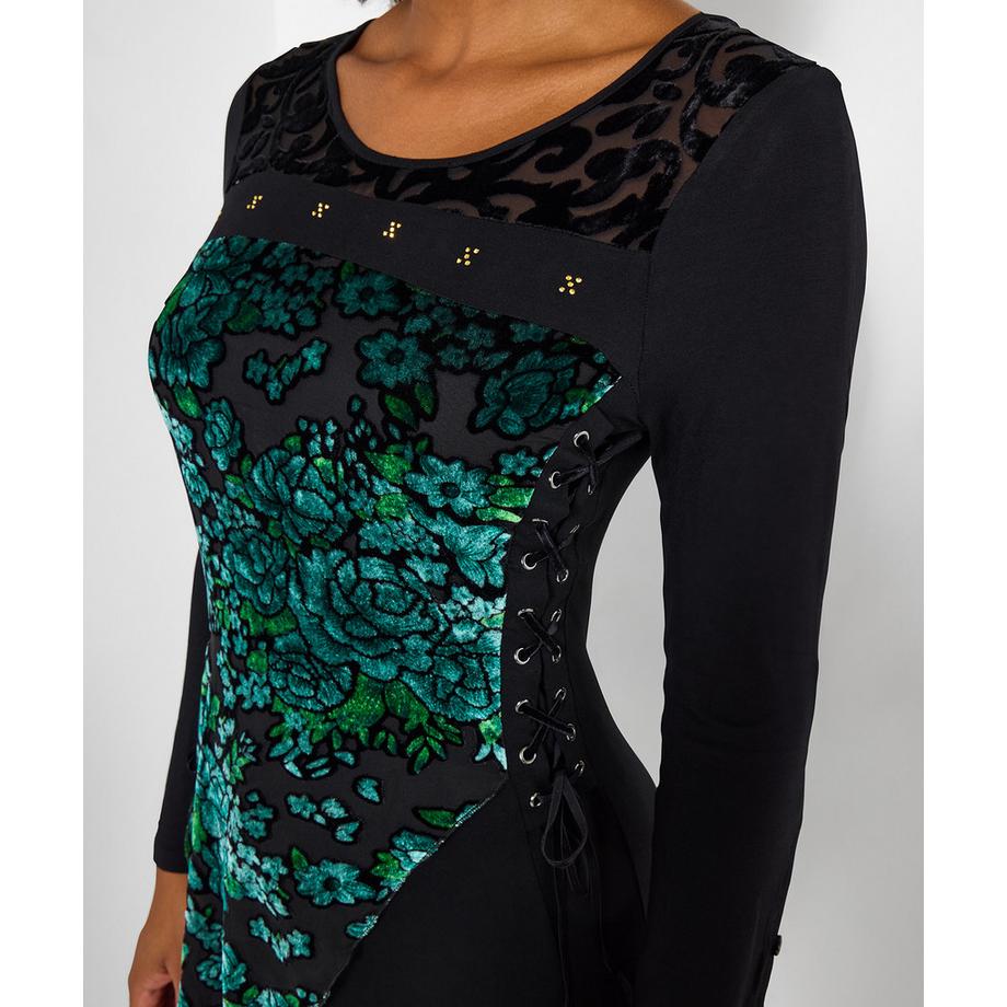 Joe Browns Tunica in jersey devoré  