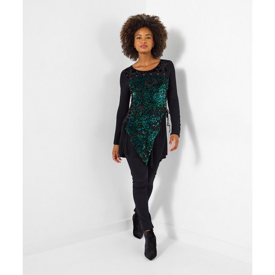 Joe Browns Tunica in jersey devoré  