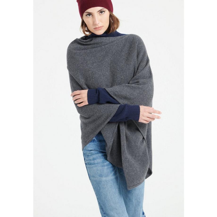 Studio Cashmere8 LILLY 9 Poncho V-Ausschnitt  