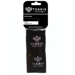 Tennis Factory  8x8 Schweissband Schwarz 