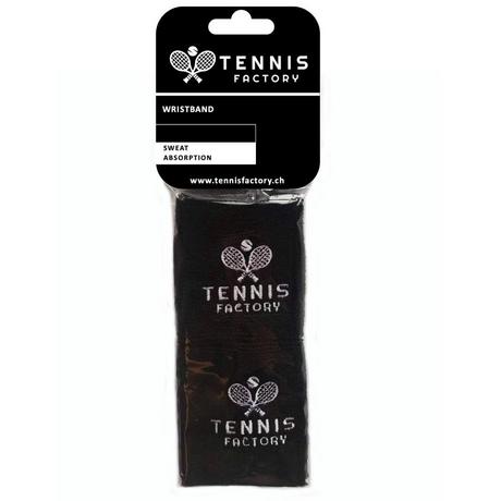 Tennis Factory  Bandeau anti-transpiration 8x8 noir 