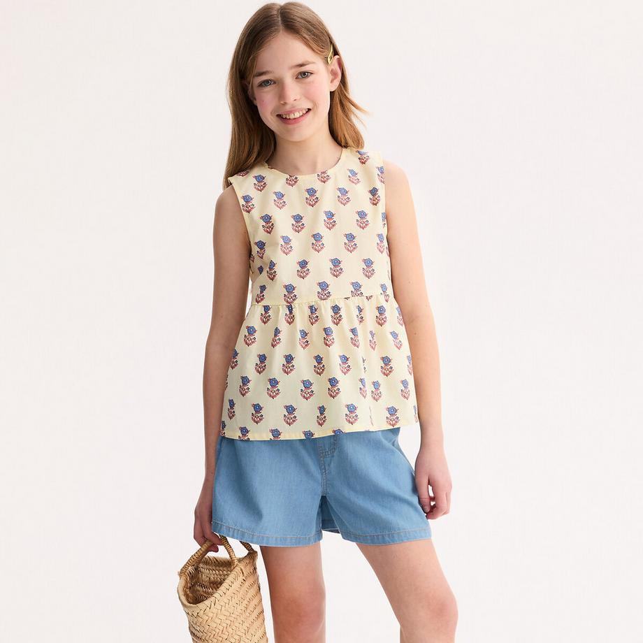 Ärmellose Bluse
