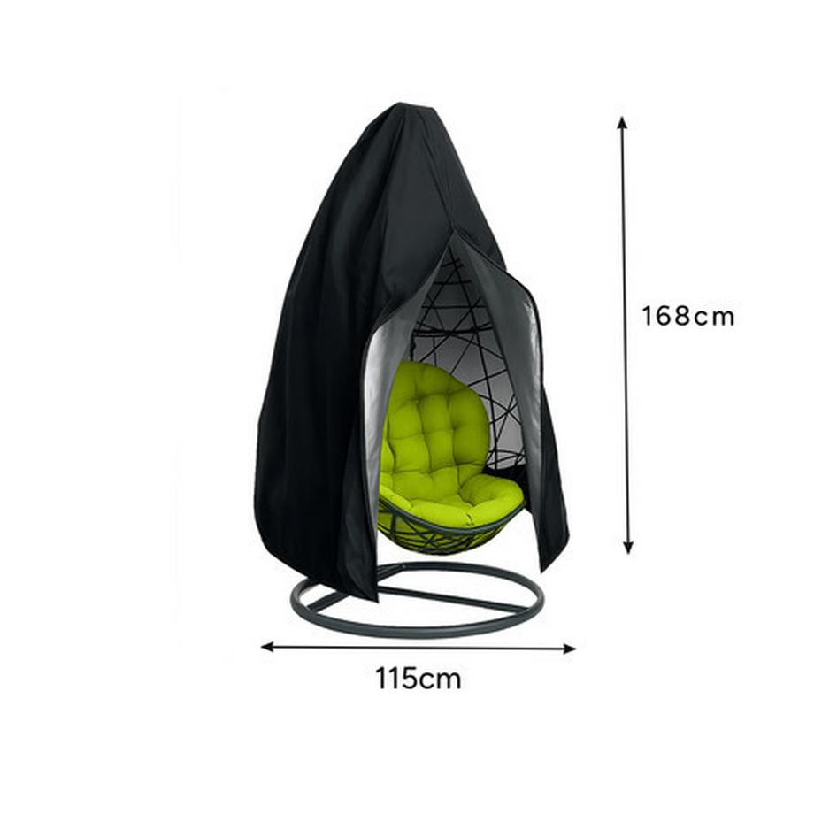 Northio  Housse de chaise suspendue imperméable aux UV pour balancelle de jardin 