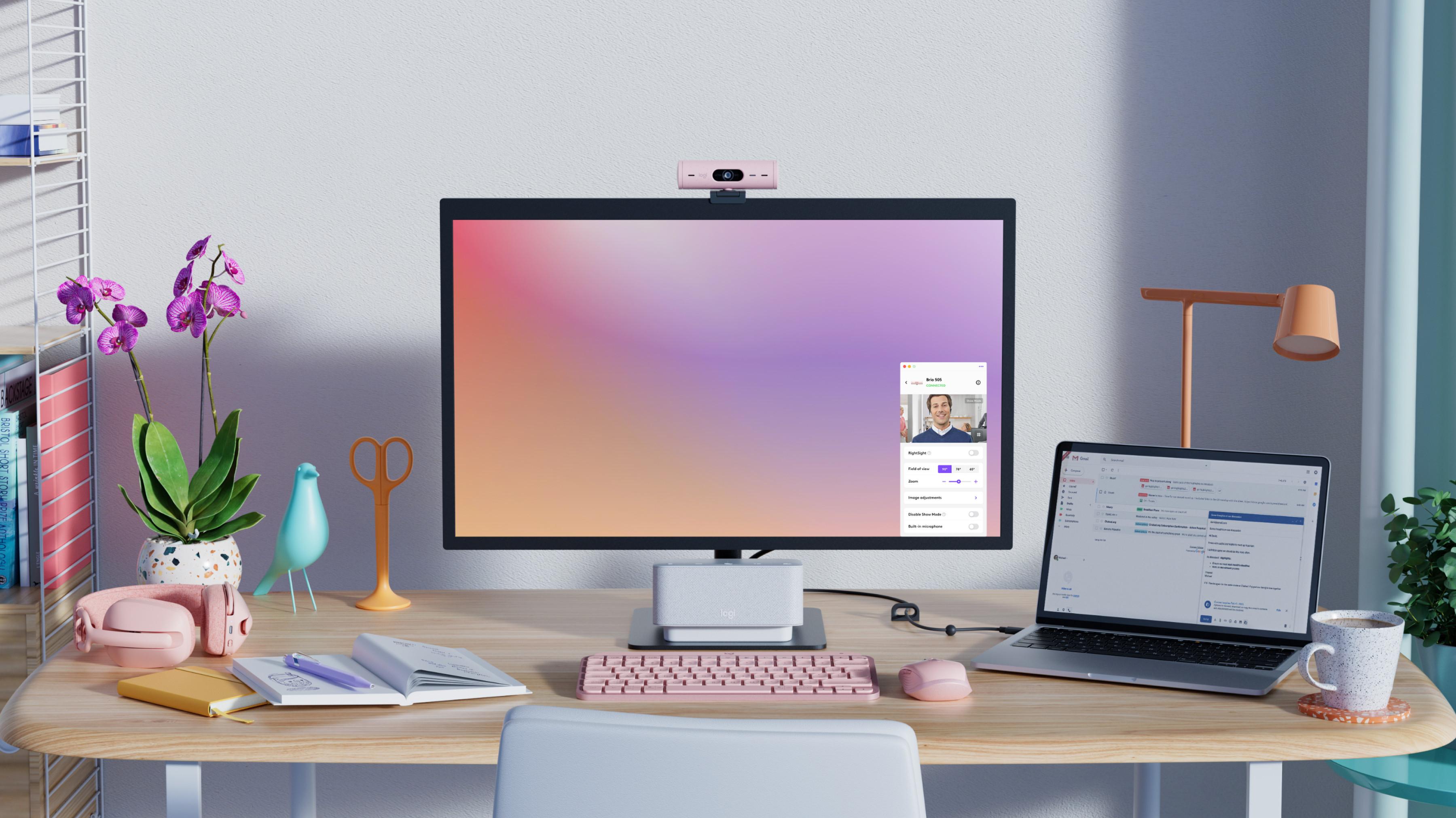 Logitech  Full HD 1080p Webcam Brio 500 