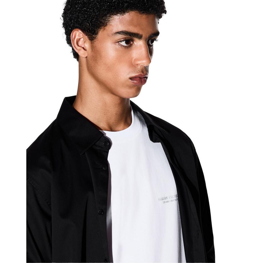 Armani Exchange T-Shirt avec logo tonal  