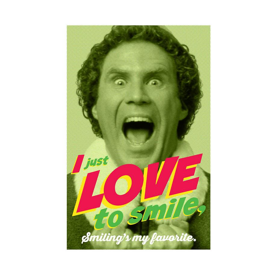 Elf I Love To Smile Sweatshirt  