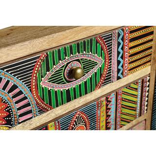 mutoni Lowboard Celia Mango multicolor natur 100x55  