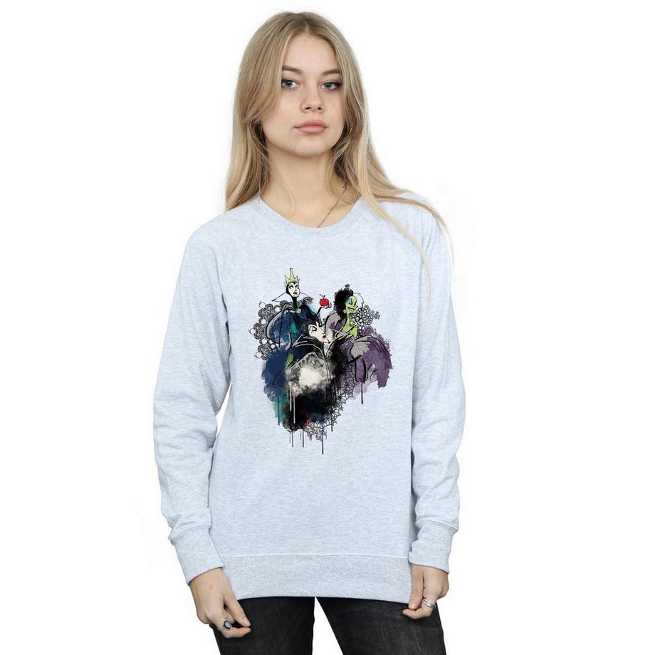 Disney Villains Felpa con Stampa Grafica  