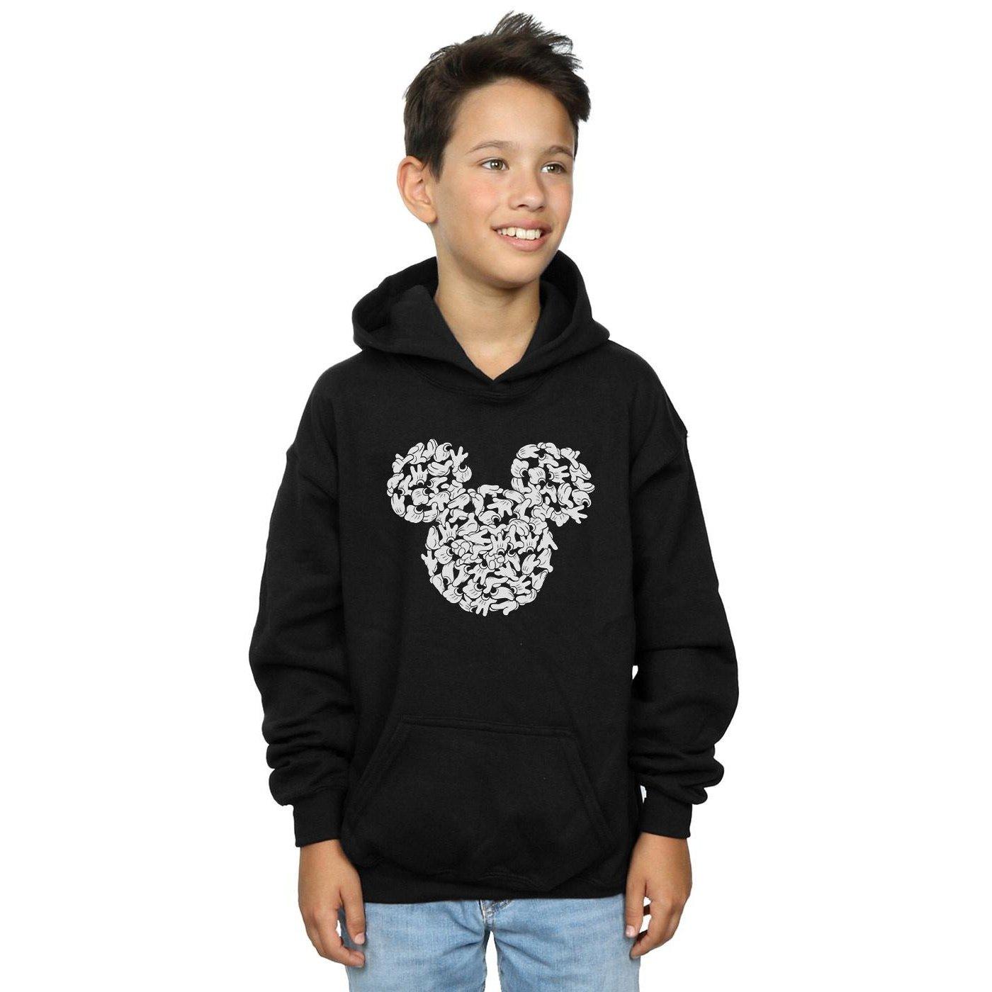 Disney  Mickey Mouse Head Of Hands Kapuzenpullover 