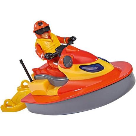 Simba  Feuerwehrmann Sam Juno, Jet Ski mit Figur 