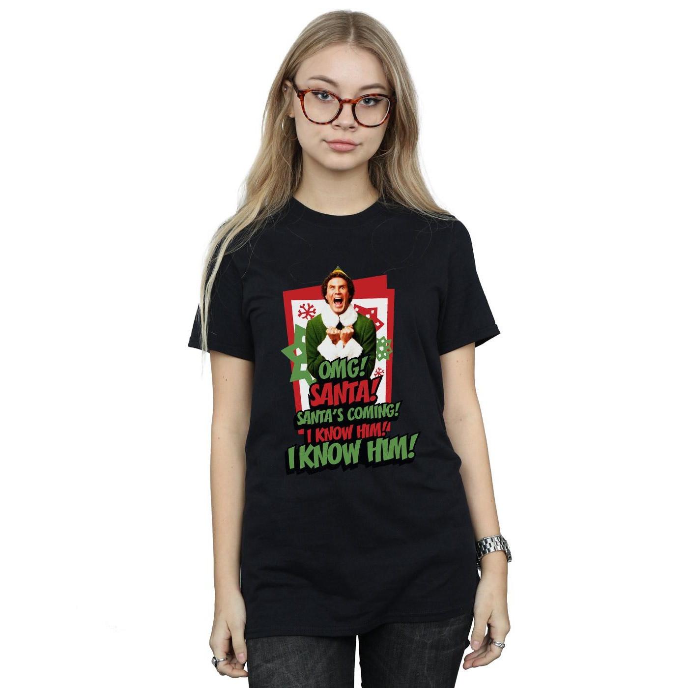 Elf  Tshirt OMG SANTA 