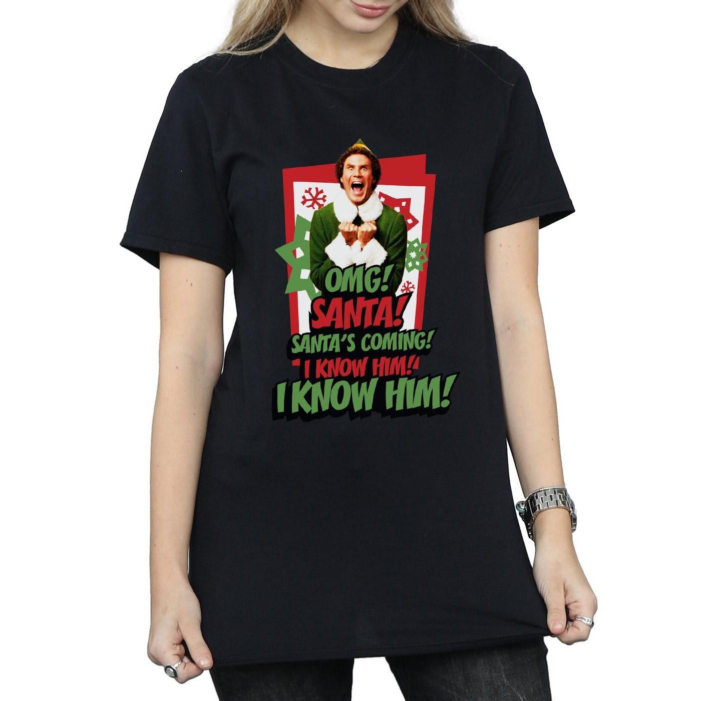 Elf  Tshirt OMG SANTA 