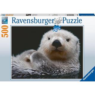 Ravensburger  Puzzle Süsser kleiner Otter (500Teile) 