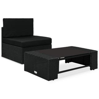 VidaXL Garten-lounge-set poly-rattan  