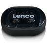 Lenco  Lenco EPB-460BK cuffia e auricolare Cuffie True Wireless Stereo (TWS) A clip Sport Micro-USB Bluetooth Nero 