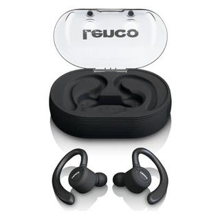 Lenco  Lenco EPB-460BK Kopfhörer & Headset True Wireless Stereo (TWS) Ohrbügel Sport Mikro-USB Bluetooth Schwarz 