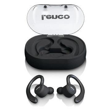 Lenco EPB-460BK cuffia e auricolare Cuffie True Wireless Stereo (TWS) A clip Sport Micro-USB Bluetooth Nero