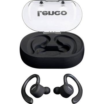 Lenco EPB-460BK cuffia e auricolare Cuffie True Wireless Stereo (TWS) A clip Sport Micro-USB Bluetooth Nero