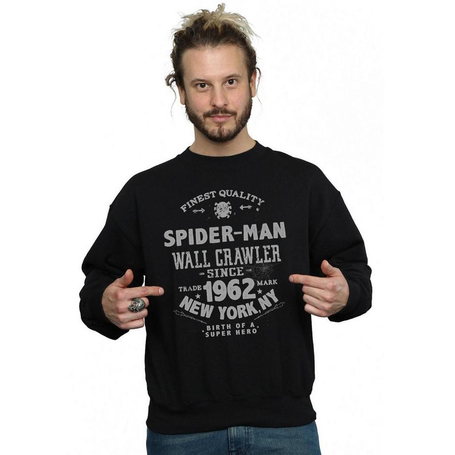 MARVEL Finest Quality Spider-Man Wall Crawler Sweatshirt  