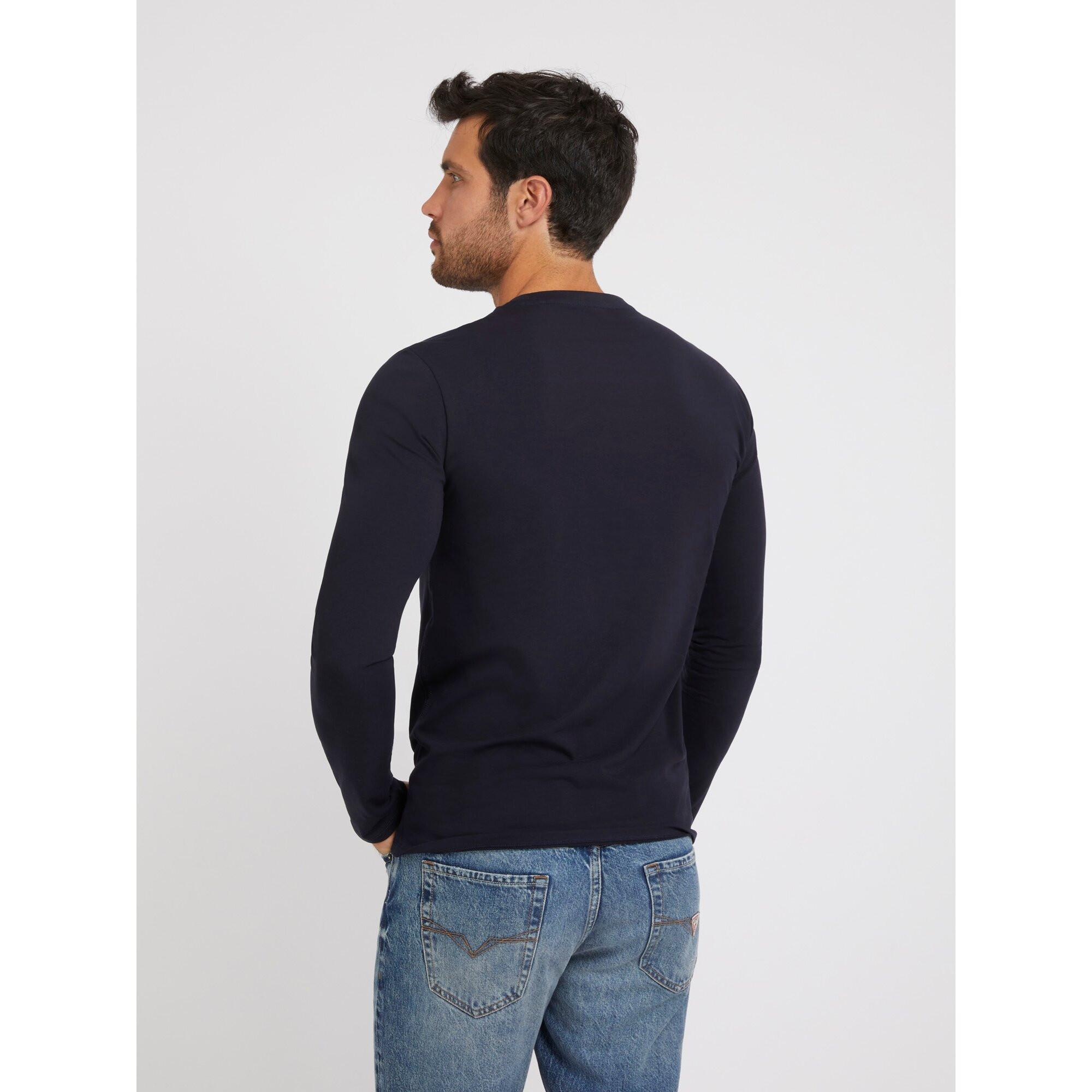 GUESS Core Langarm Rundhals T-Shirt  