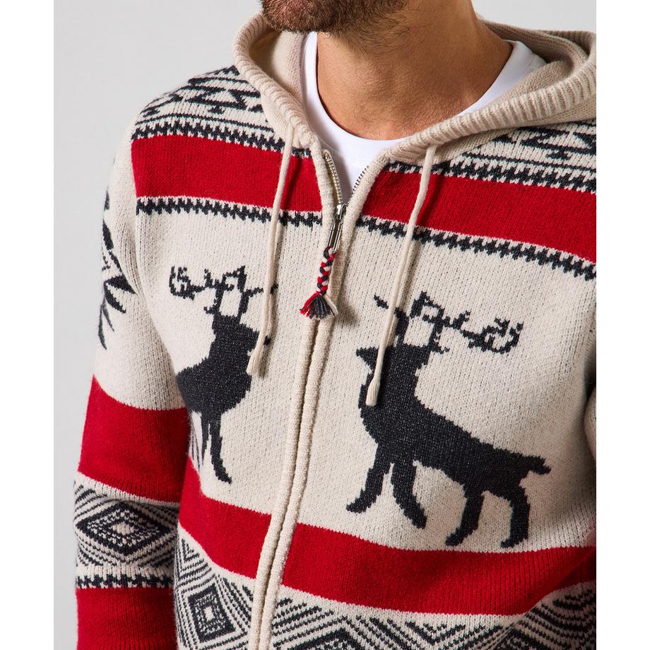 Joe Browns Hoodie mit Hirschmuster  