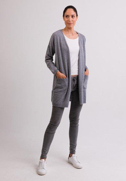CASH-MERE.CH Cardigan Lungo Cashmere  