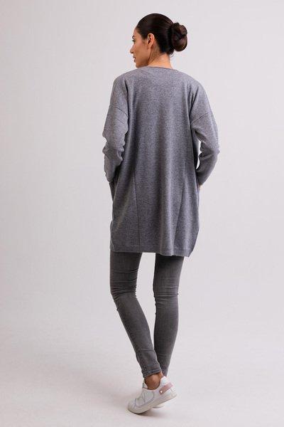 CASH-MERE.CH Cardigan Lungo Cashmere  