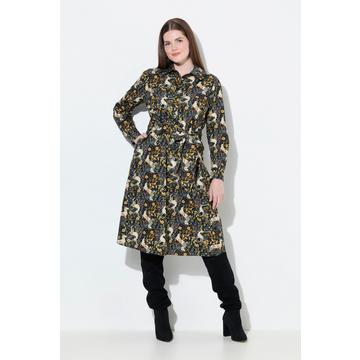 Hemdblusenkleid, Hemdkragen, Langarm