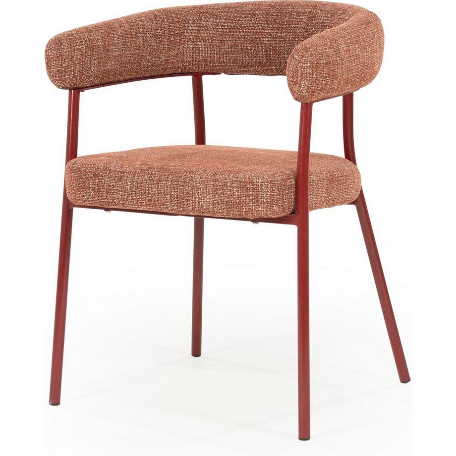 Chaise de salle à manger Yovi burgundy