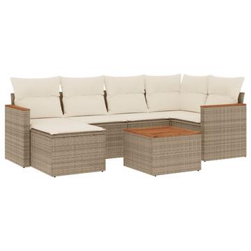 Garten sofagarnitur poly-rattan