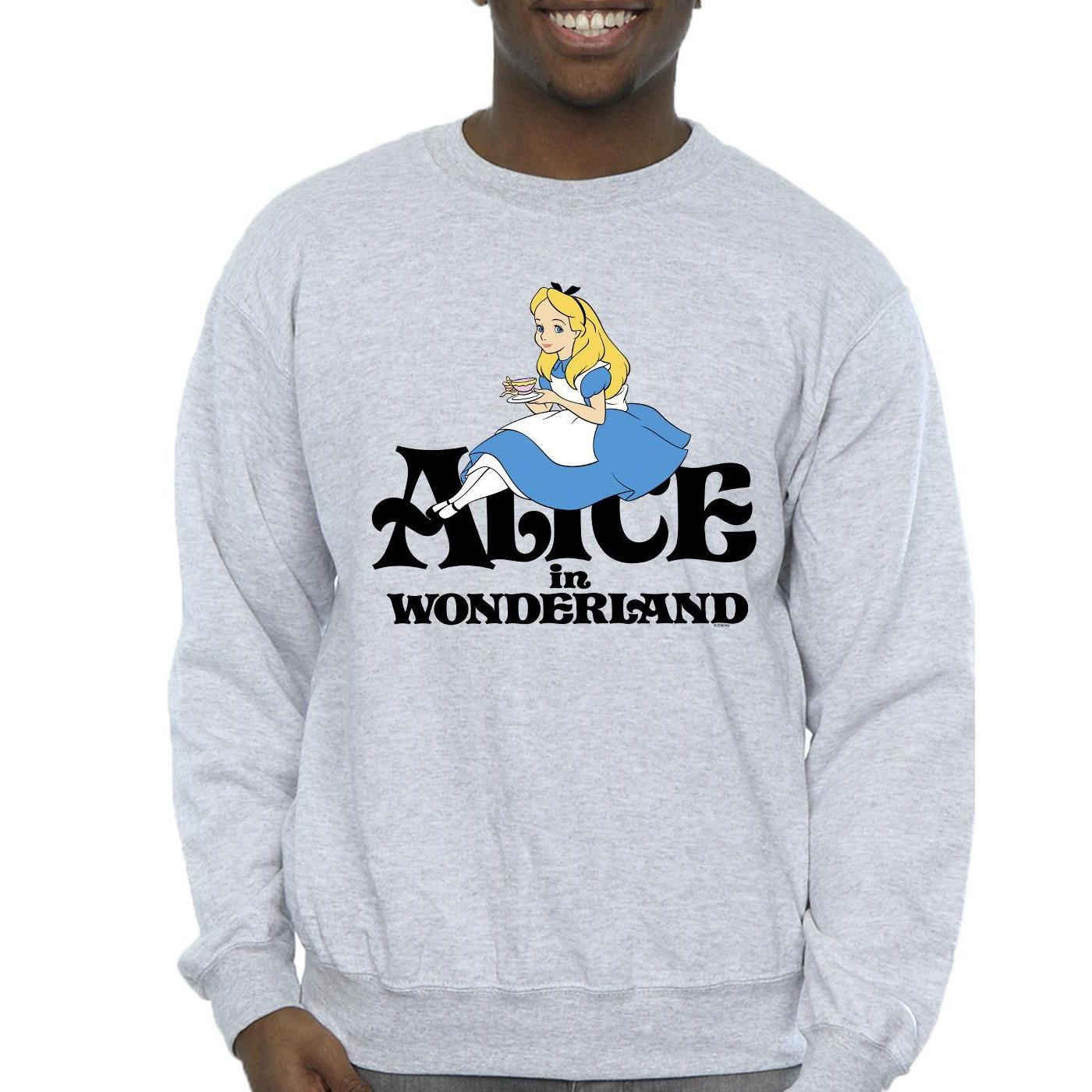 Disney  Alice In Wonderland Tea Drinker Sweatshirt 