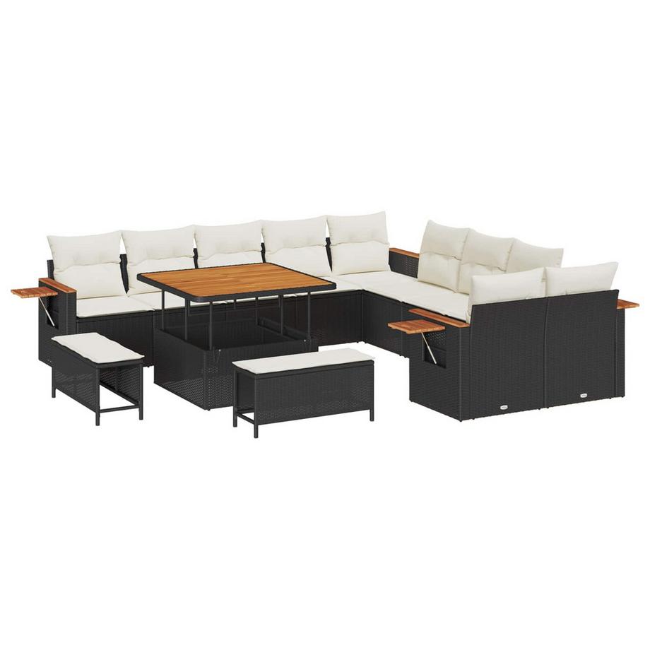 Divano da giardino Polyrattan