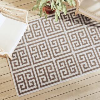 VidaXL Tapis d’intérieur et d’extérieur tissu  