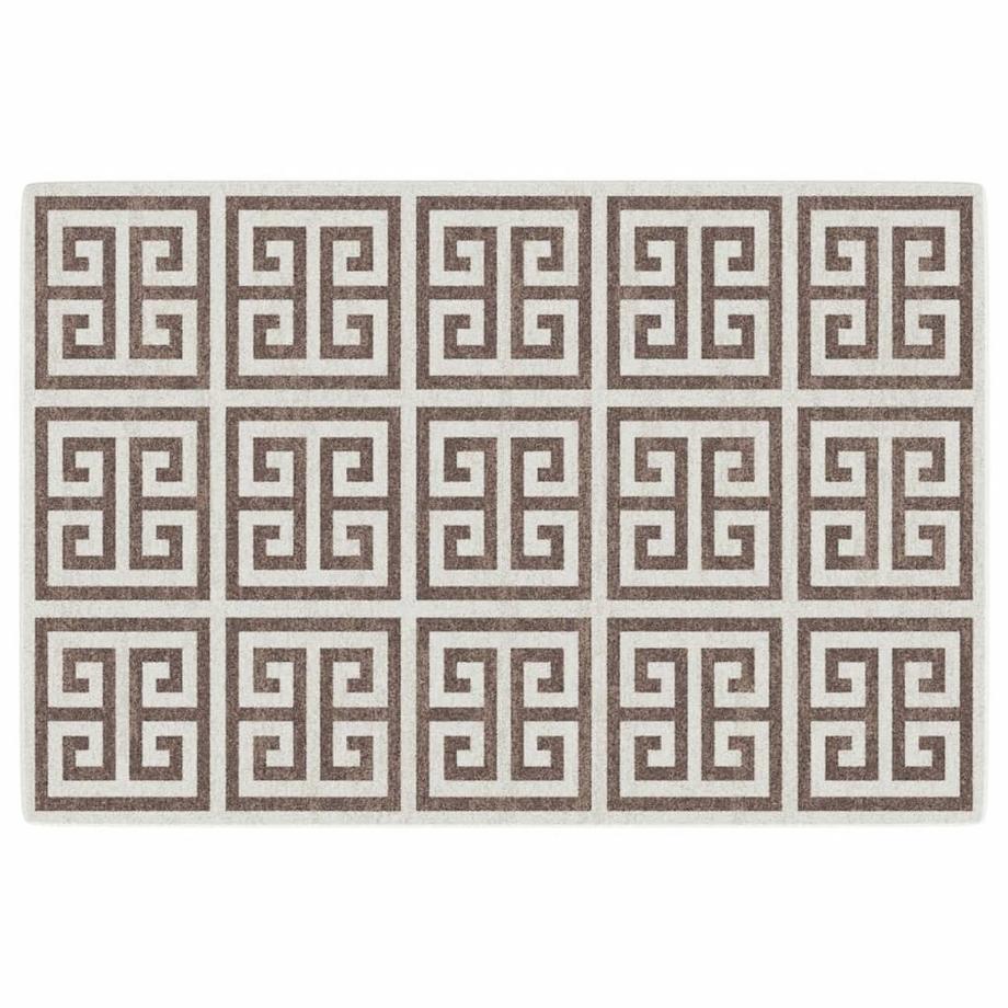 VidaXL Tapis d’intérieur et d’extérieur tissu  