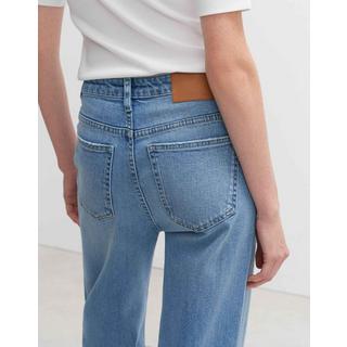 OPUS  Wide Leg Jeans Marli gerader Schnitt 