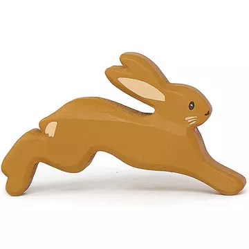 Holztier Hase Braun