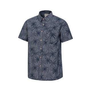 Mountain Warehouse Camicia Tropicale a Maniche Corte Button Down  