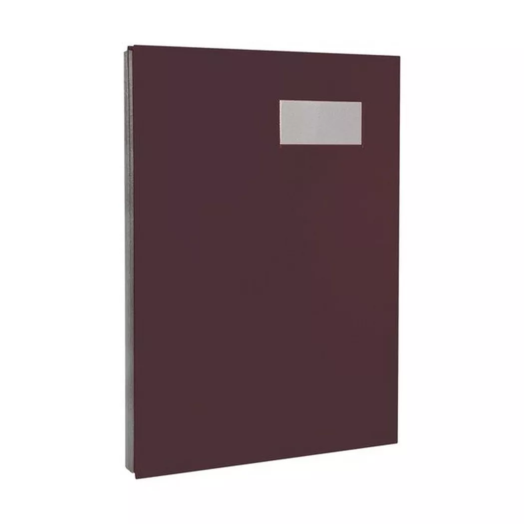 BÜROLINE – Unterschriftenmappe A4 340301 weinrot, 21cm