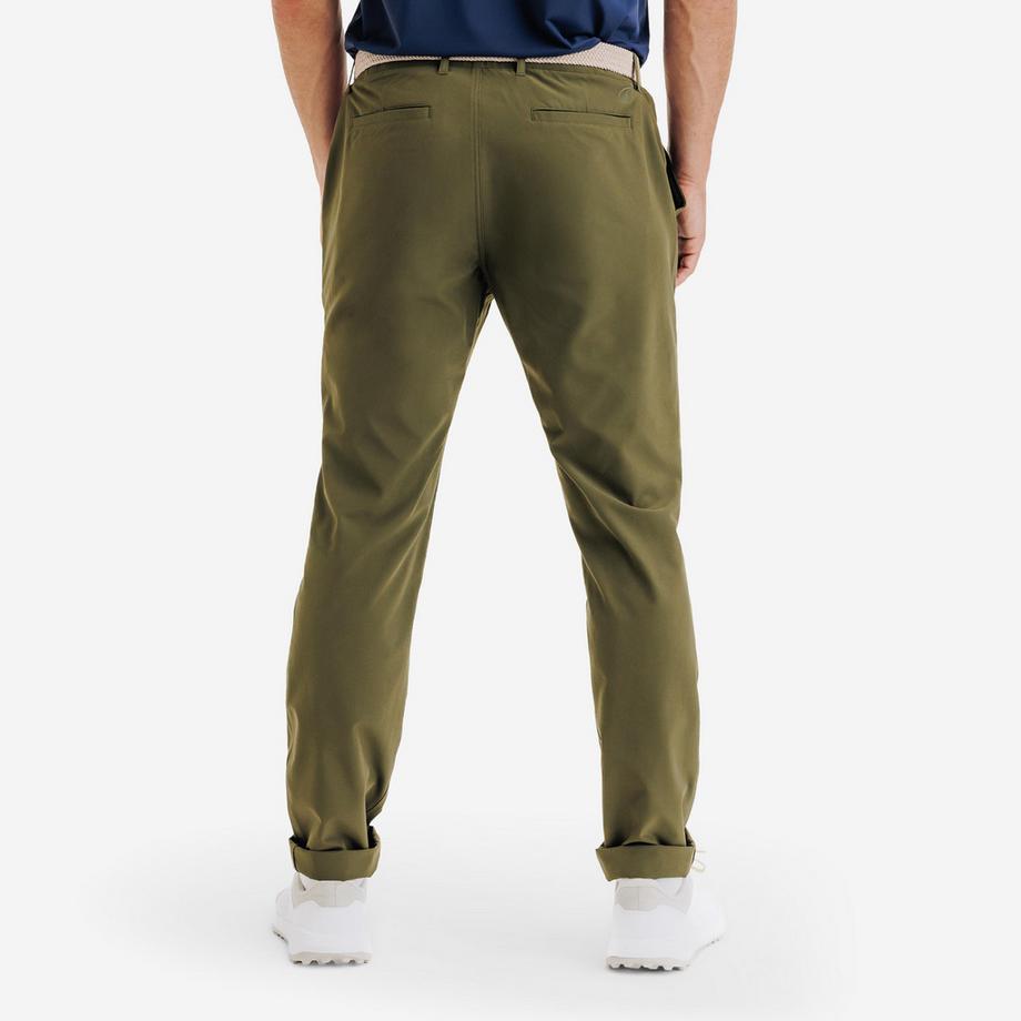 INESIS  Pantalone chino WW500 uomo elasticizzato poliestere elastan 