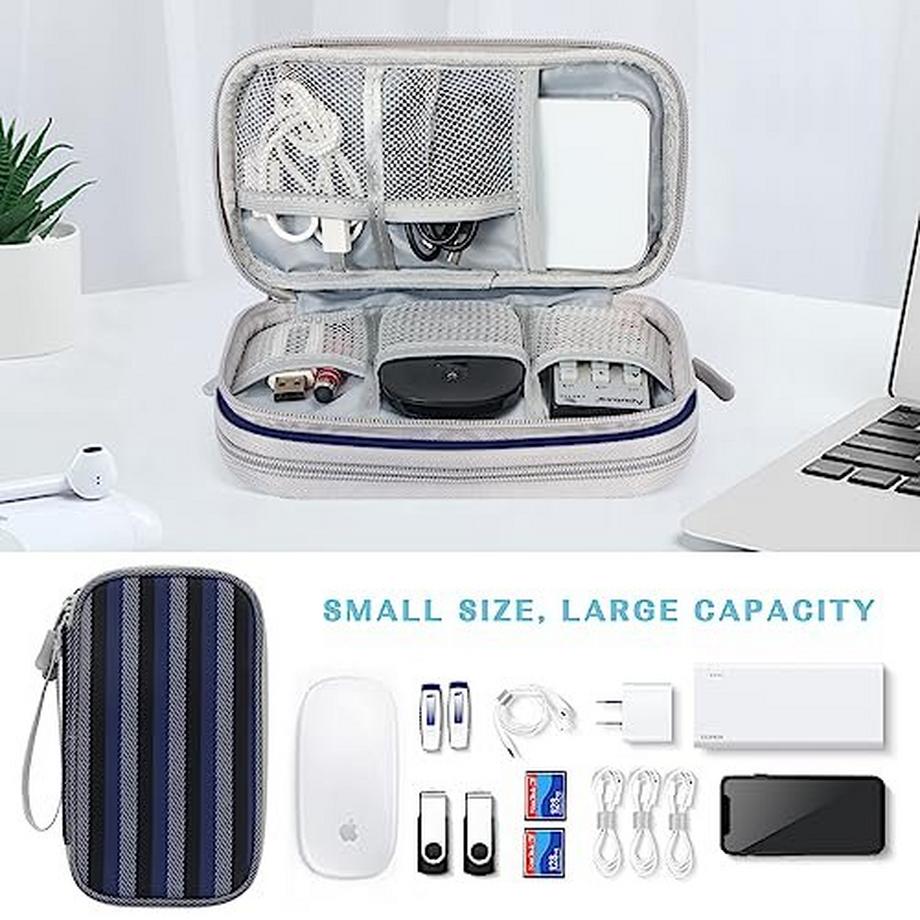 Only-bags.store  Kabeltasche, Elektronik Tasche Organizer, Kabel Organizer Kabeltasche Elektronik Zubehör Organizer Tasche Universal Tasche für Zubehör 
