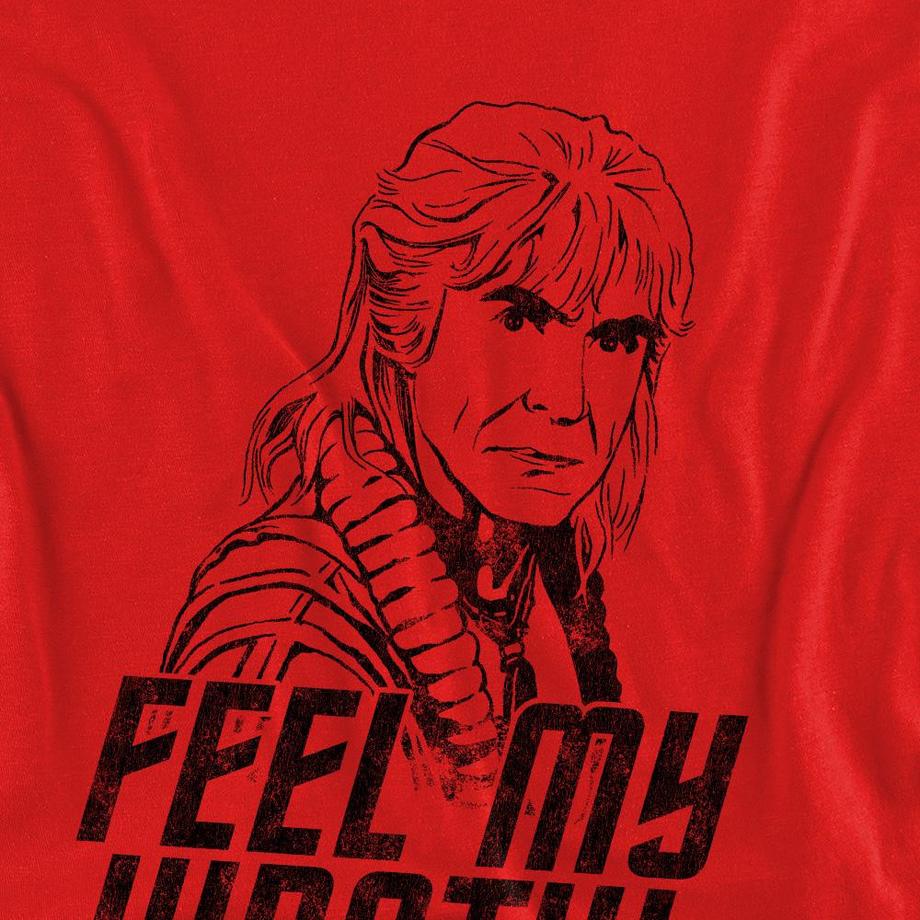 Star Trek My Wrath Bedrucktes Sweatshirt  