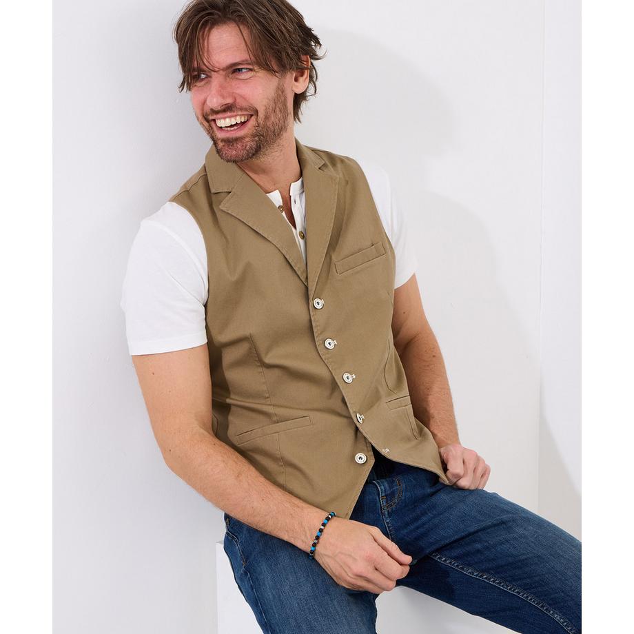 Joe Browns Gilet Twill Workwear Vintage  