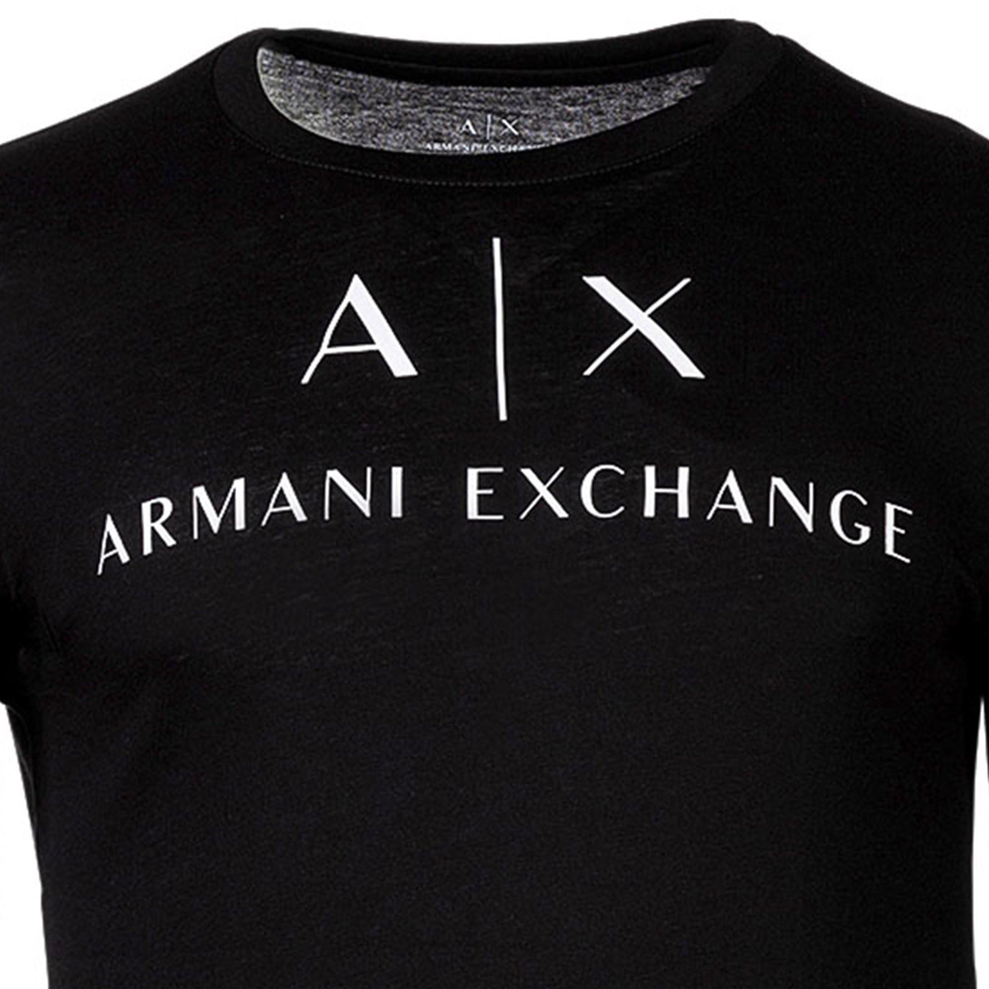 Armani Exchange Sportliches Slim Fit Langarm T-Shirt  