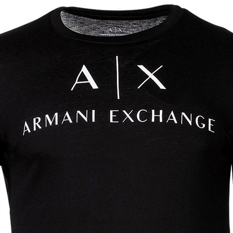 Armani Exchange Sportliches Slim Fit Langarm T-Shirt  