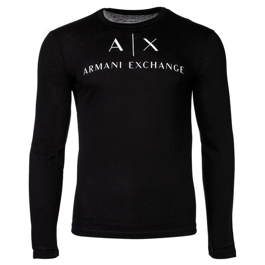 Armani Exchange Sportliches Slim Fit Langarm T-Shirt  