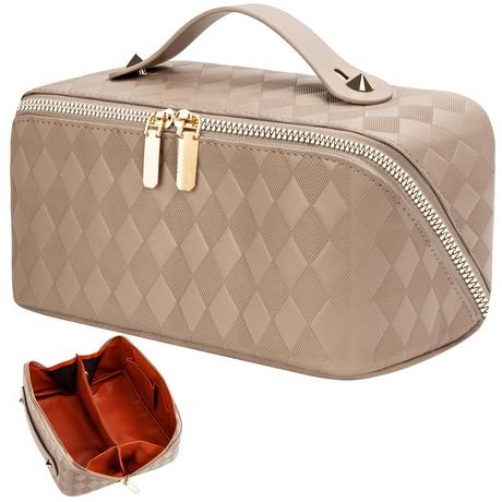 Only-bags.store Portable Reise Make-up Tasche Grosse Kapazität Wasserdichter Organizer  