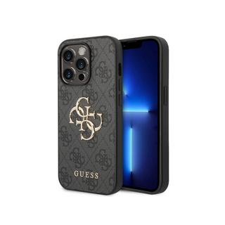 GUESS  Coque pour iPhone 15 Pro PU 4G Big 