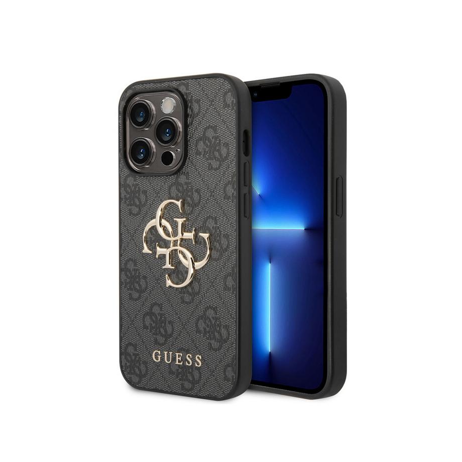 GUESS  Hülle Apple iPhone 15 Pro PU 4G Big 